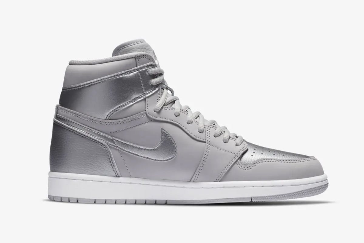 all silver jordan 1s